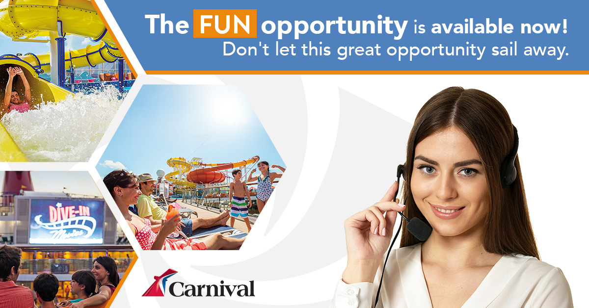 Work from Home Opportunity – Customer Service – Major Cruise Line