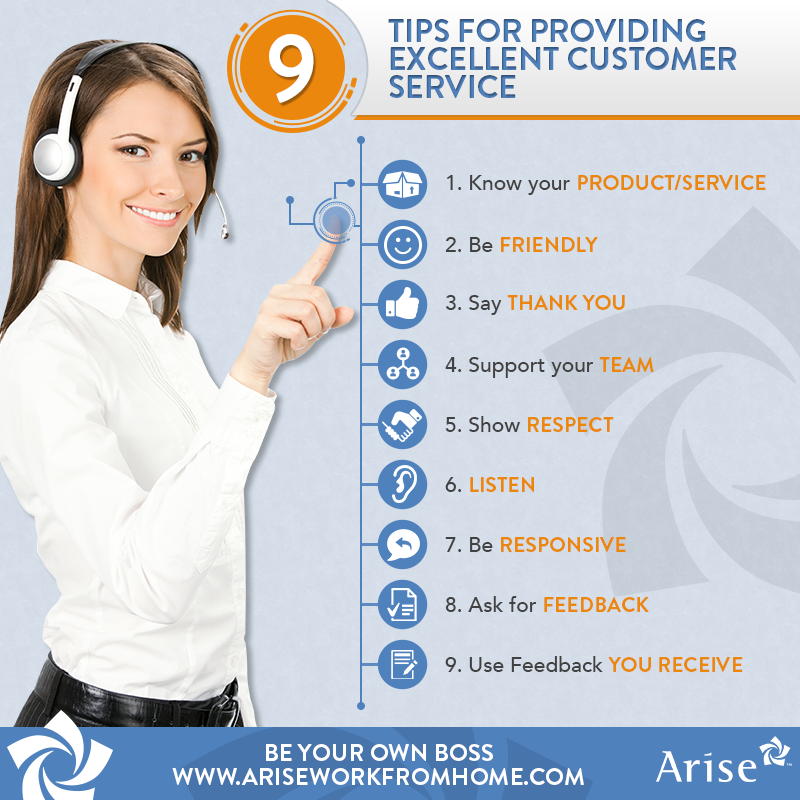 9 Tips For Providing Excellent Customer Care