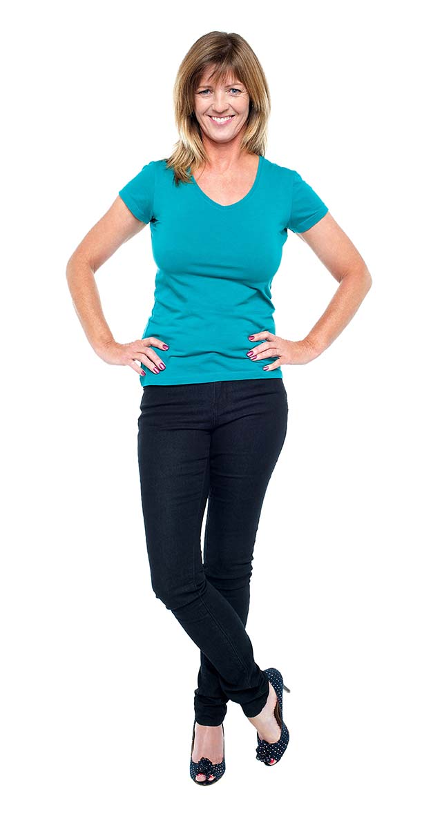 Work From Home Blue Shirt Black Pants 640w